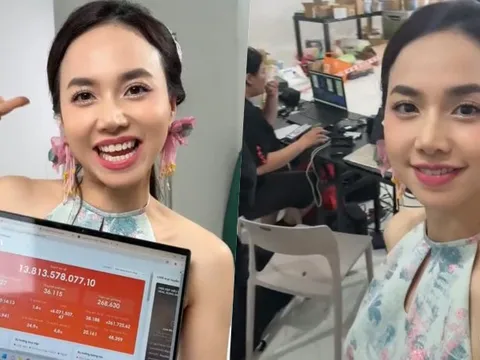 Đinh Ngọc Diệp khoe doanh thu livestream bán hàng hơn 13 tỷ đồng, liệu có “thổi phồng”?