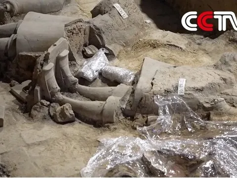 Bức tượng dị biệt giữa đội quân đất nung của Tần Thủy Hoàng