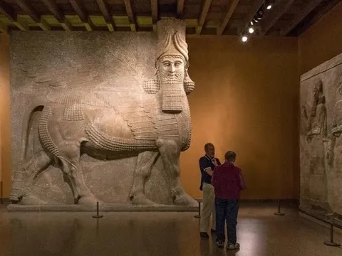 Từ trường tiết lộ tòa nhà gấp đôi Nhà Trắng dưới lòng đất Iraq