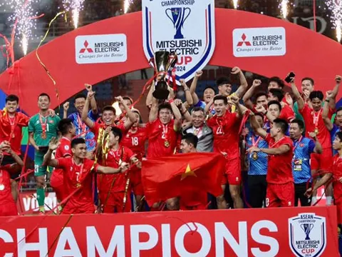 Vô địch ASEAN Cup 2024: ĐT Việt Nam nhận ‘cơn mưa’ tiền thưởng