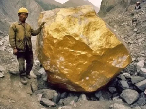 Đang nợ nần, anh công nhân 'đổi đời' khi lái máy xúc đào trúng khối vàng hơn 10 tỷ đồng