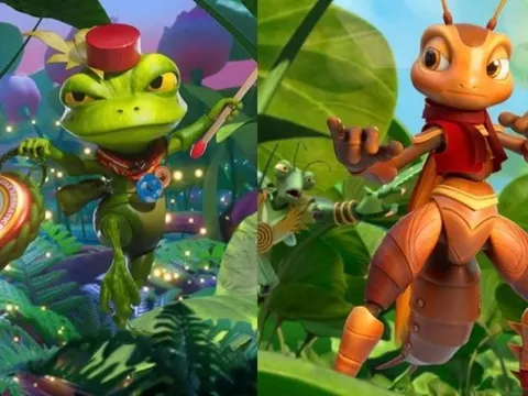 Ấn tượng tạo hình đậm chất Việt Nam của bộ nhân vật phim Dến Mèn phiên bản 3D