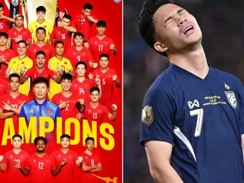 ĐT Việt Nam bất ngờ xếp top 1 thế giới nhờ vô địch AFF Cup 2024, áp sát ĐT Thái Lan trên BXH FIFA