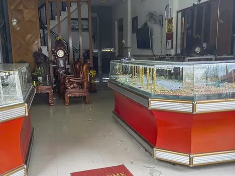 Nghi phạm cướp tiệm vàng bị bắt khi đang lẩn trốn trên đọt cây dừa