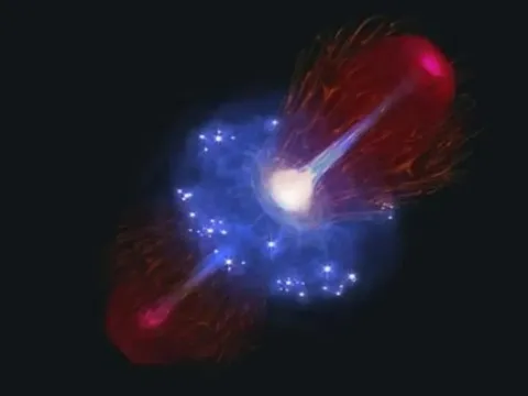 "Xuyên không" 13 tỉ năm đến Trái Đất, quái vật vũ trụ ngất lịm