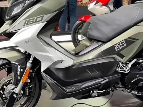 ‘Vua xe ga’ 160cc mới giá chỉ nhỉnh 30 triệu đồng lộ diện: Thể thao hơn hẳn Honda Air Blade và Vario