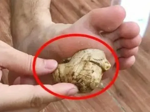 Phụ nữ bôi một ít 'gừng' vào lòng bàn chân trước khi đi ngủ, nếu kiên trì thực hiện, 4 lợi ích này sẽ đến với bạn