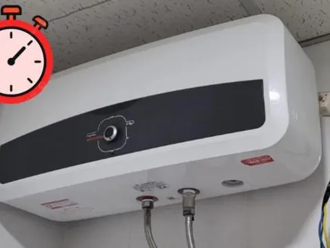 Bật bình nóng lạnh trước khi sử dụng bao nhiêu phút thì tiết kiệm điện nhất?