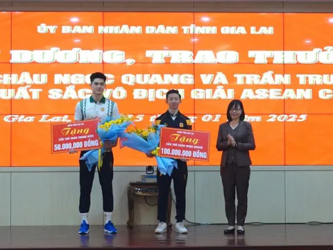 Trụ cột HAGL nhận phần thưởng lớn sau chức vô địch AFF Cup 2024