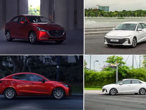 Phụ nữ mua xe lần đầu nên chọn Mazda2 hay Hyundai Accent?