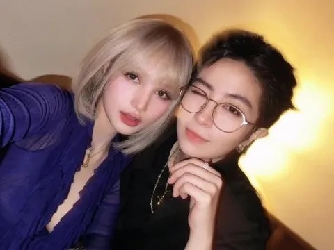 Xoài Non như 'búp bê lai Tây' xuất hiện hạnh phúc bên Gil Lê, kèm dòng trạng thái: 'Yêu lắm hành trình này bên anh'