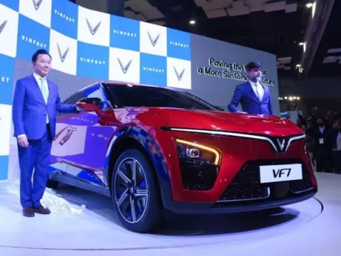 VinFast chính thức ra mắt thương hiệu tại Ấn Độ, giới thiệu VF 6 và VF 7