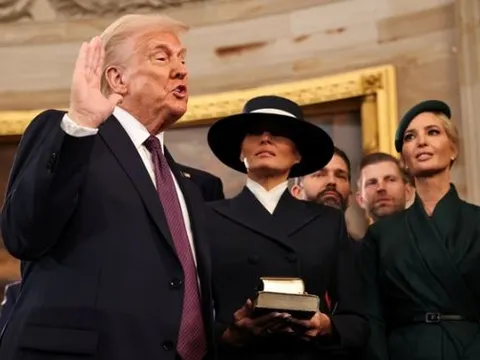 Vì sao Tổng thống Donald Trump tuyệt đối không nhắc đến Nga hay Ukraine khi phát biểu nhậm chức?