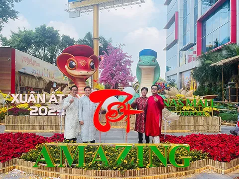 Đường hoa xuân Menas Mall 2025: Hành trình gắn kết, khơi nguồn thịnh vượng