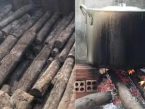 Khối gỗ quý nhìn qua tưởng củi nấu bánh chưng, dân tình ngã ngửa khi biết giá trị bằng 8 cái nhà