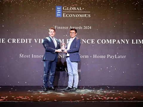 Tạp chí The Global Economics vinh danh Home Credit