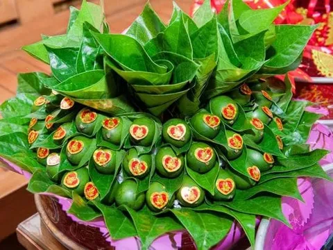 Trầu cau khi thắp hương nên đặt ngửa hay đặt úp thì đúng phong thủy?