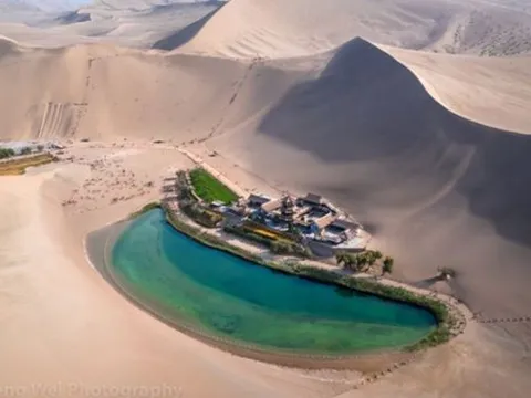 Tiết lộ ốc đảo giữa sa mạc lớn nhất châu Á: Tồn tại khoảng 2.000 năm, được mệnh danh ‘thiên đường’