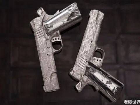 Khẩu súng đắt nhất thế giới trị giá hơn 110 tỷ: Chỉ vài người có khả năng mua, làm bằng chất liệu độc nhất