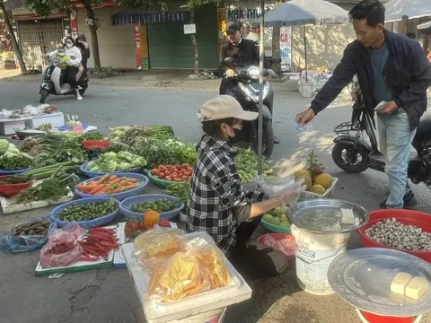 Mùng 2 Tết: Nhiều chợ truyền thống đã bán rau xanh, thực phẩm tươi sống