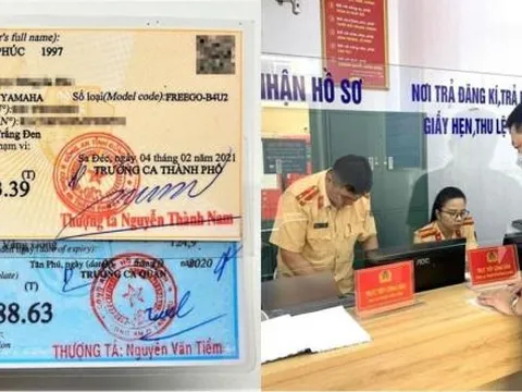 Bộ Công an quy định trường hợp bắt buộc phải đổi biển số xe và đăng ký xe từ 2025