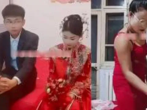 Đêm tân hôn, chú rể 27 tuổi sốc nặng khi nhìn diện mạo thật của vợ mới cưới 31 tuổi sau tẩy trang, netizen: Anh đã bị lừa thảm hại