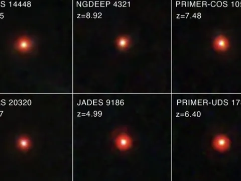 NASA bắt được 6 vật thể từ “vùng bị che khuất” của vũ trụ