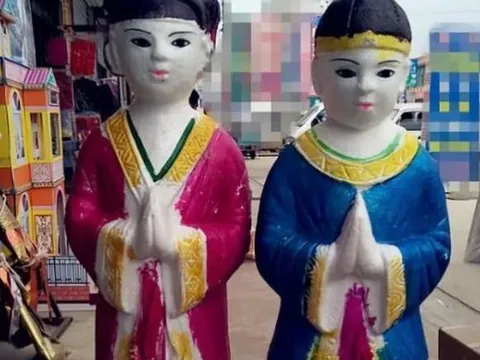 Vì sao người giấy đốt cho người đã khuất lại không có mắt? Sai sót nhỏ, hậu quả khôn lường