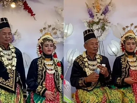 Đám cưới của cụ ông 75 tuổi và cô dâu 15 tuổi gây sốt mạng xã hội