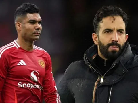 Casemiro được xác nhận rời Man Utd, HLV Ruben Amorim đưa 'bom tấn' cập bến Old Trafford?
