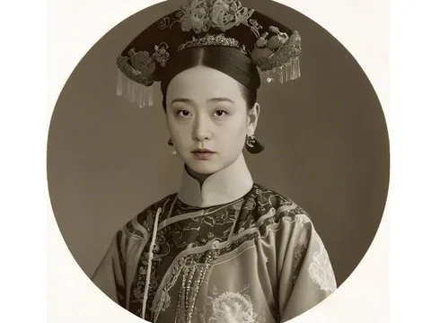 Bức ảnh phục dựng chân dung công chúa được Càn Long yêu thương nhất gây sốc