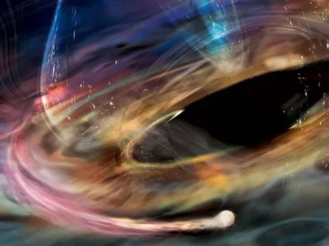 Sốc với "Trái Đất từ cõi chết" hiện ra từ bờ vực lỗ đen