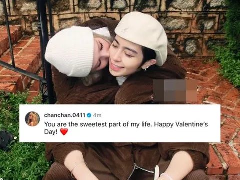 Bức ảnh ‘nóng’ của Xoài Non và Gil Lê đúng ngày Valentine khiến dân tình đứng ngồi không yên