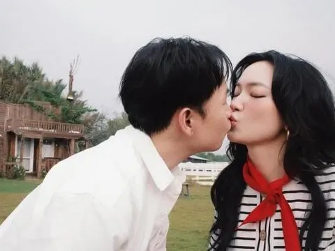 Binz và Châu Bùi công khai khóa môi ngọt ngào trong ngày lễ tình nhân