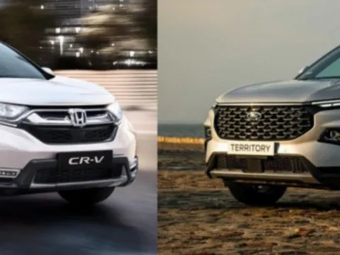 Ford Territory vs Honda CR-V: Cuộc "đại chiến" phân khúc xe gầm cao cỡ C