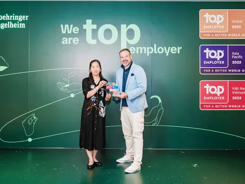 Doanh nghiệp dược 6 lần được vinh danh 'nhà tuyển dụng hàng đầu'