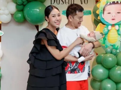 Vợ trẻ kém 37 tuổi của nghệ sĩ Quang Minh gây sốt với sắc vóc rạng rỡ sau sinh, visual đỉnh cỡ này