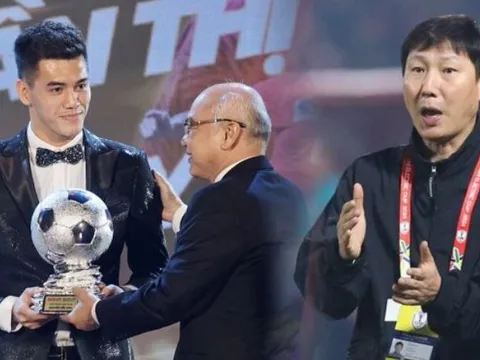 Ghi điểm với HLV Kim Sang-sik, trụ cột ĐT Việt Nam nói thẳng về danh hiệu QBV Việt Nam