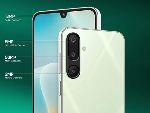 Samsung giới thiệu smartphone 5G, chống nước, RAM 8 GB, sạc 25W, ía chỉ 3,14 triệu đồng