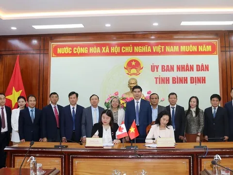 Bidiphar ‘bắt tay’ doanh nghiệp Canada sản xuất kit test chất lượng cao tại Bình Định