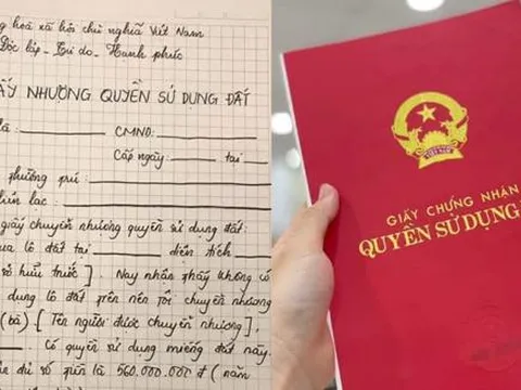 Đất mua bằng giấy viết tay cần nắm 5 quy định này để làm Sổ đỏ
