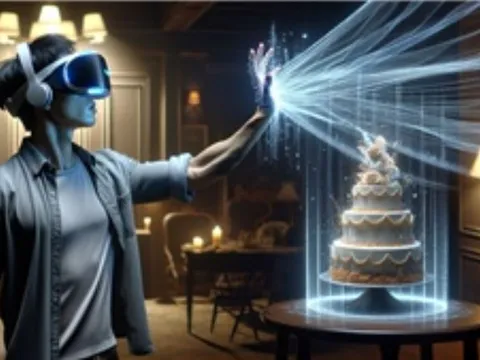 Công nghệ mới cho phép nếm thức ăn trong thế giới ảo