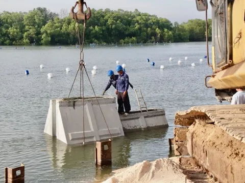 BUSADCO khởi công xây dựng công trình bờ kè bảo vệ sông Ray