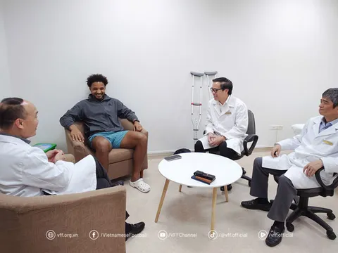 VFF báo tin vui về chấn thương của Xuân Son và Tấn Tài