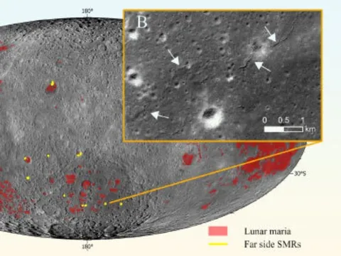 Mặt Trăng của Trái Đất "sống dậy" gần đây?