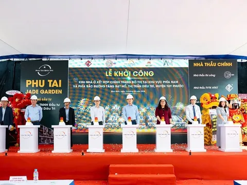 Khởi công dự án Phú Tài Jade Garden tổng vốn đầu tư hơn 860 tỷ đồng