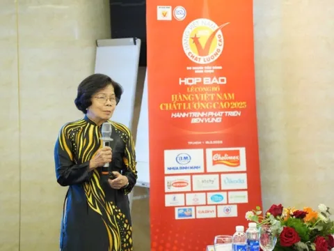 Sắp vinh danh 562 doanh nghiệp đạt chứng nhận hàng VIệt Nam chất lượng cao 2025