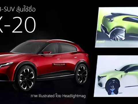 Hé lộ tên gọi SUV cỡ nhỏ mới của Mazda