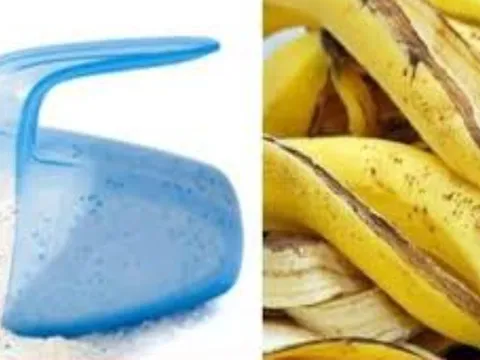 Vỏ chuối trộn với bột giặt: Tác dụng đầy bất ngờ cho cuộc sống
