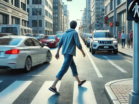 Người đi bộ có thể bị phạt tới 600.000 đồng nếu làm điều này